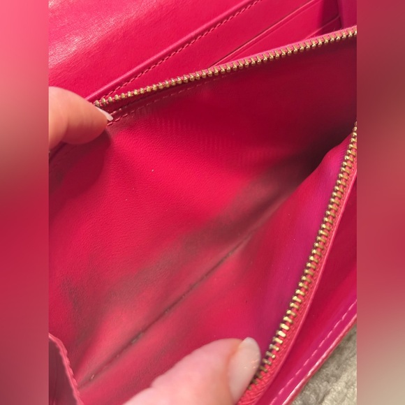 Louis Vuitton hot pink wallet - Picture 8 of 9